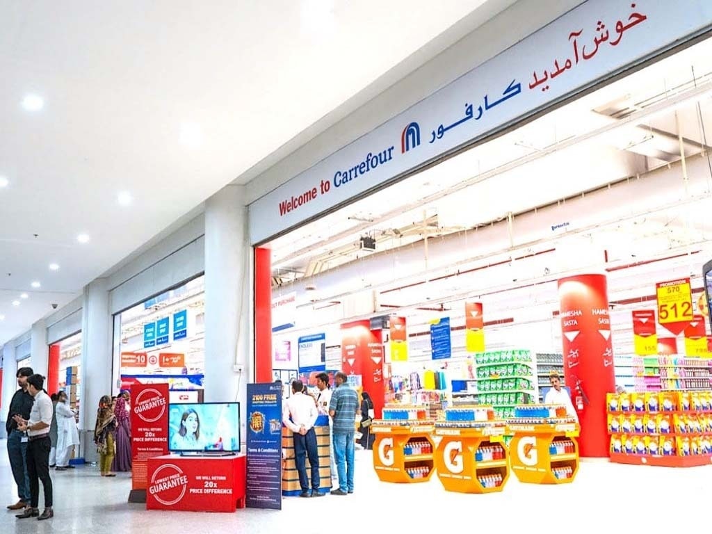 Carrefour Grocery Store in Packages Mall Lahore